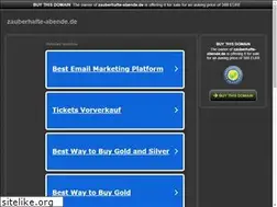 Sites similar to zauberhafte-abende.de