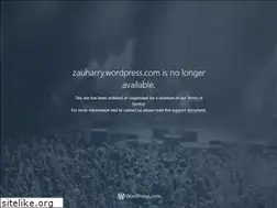 Sites similar to zauharry.wordpress.com