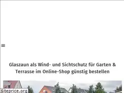 Sites similar to zaun-aus-glas.de