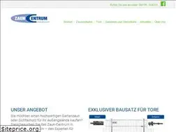 Sites similar to zaun-centrum.de