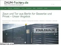 Sites similar to zaun-factory.de