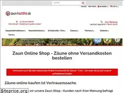 Sites similar to zaun-frachtfrei.de