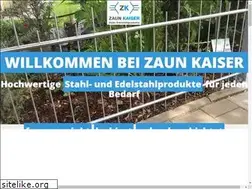 Sites similar to zaun-kaiser.com
