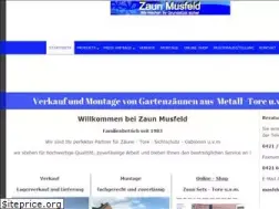 Sites similar to zaun-musfeld.de
