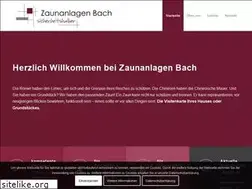 Sites similar to zaunanlagen-bach.de