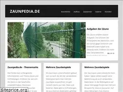 Sites similar to zaunpedia.de