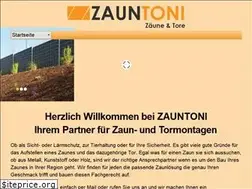Sites similar to zauntoni.de