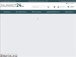 Sites similar to zaunwelt24.de