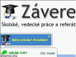 Sites similar to zaverecneprace.sk