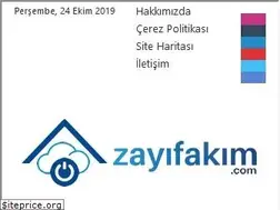 Sites similar to zayifakim.com