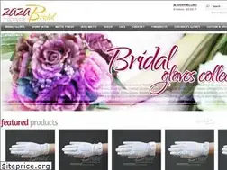 Sites similar to zazabridal.com
