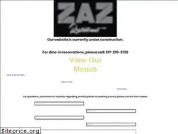 Sites similar to zazrestaurant.com