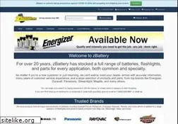 Sites similar to zbatteries.com