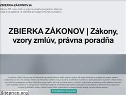 Sites similar to zbierka-zakonov.sk