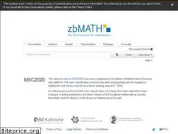 Sites similar to zbmath.org