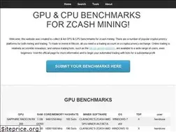 Sites similar to zcashbenchmarks.info