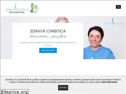 Sites similar to zdravachrbtica.sk