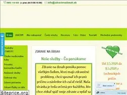 Sites similar to zdravienadosah.sk