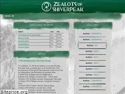 Sites similar to zealotsofshiverpeak.com