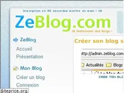 Sites similar to zeblog.com