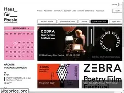 Sites similar to zebrapoetryfilm.org