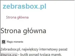 Sites similar to zebrasbox.pl