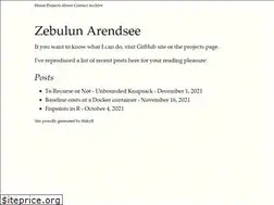 Sites similar to zebulun-arendsee.com