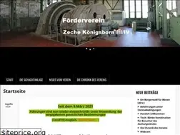 Sites similar to zeche-koenigsborn.de