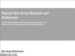 Sites similar to zeche-zollverein.de