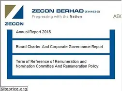 Sites similar to zecon.com.my