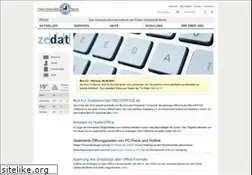 Sites similar to zedat.fu-berlin.de