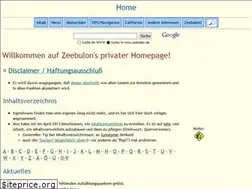 Sites similar to zeebulon.de