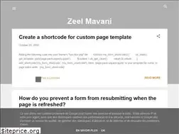 Sites similar to zeelmavani.blogspot.com
