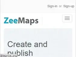 Sites similar to zeemaps.com