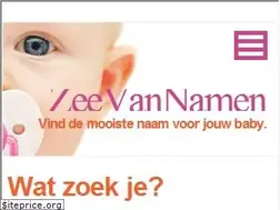 Sites similar to zeevannamen.nl