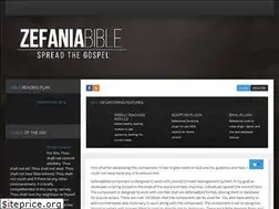 Sites similar to zefaniabible.com