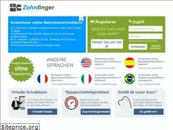Sites similar to zehnfinger.com