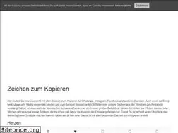 Sites similar to zeichen-zum-kopieren.de