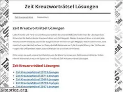Sites similar to zeitkreuzwortraetsel.com