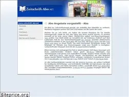 Sites similar to zeitschrift-abo.net