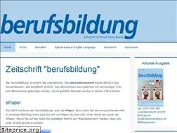 Sites similar to zeitschrift-berufsbildung.de