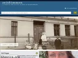 Sites similar to zeitstimmen.de