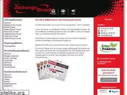 Sites similar to zeitungsdruck.de