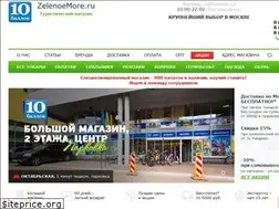 Sites similar to zelenoemore.ru