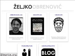 Sites similar to zeljkoobrenovic.com
