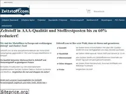 Sites similar to zeltstoff.com