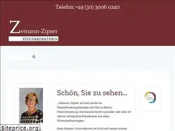 Sites similar to zemann-zipser.de