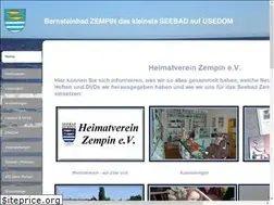 Sites similar to zempin-usedom-heimat.de