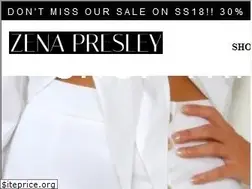 Sites similar to zenapresley.com