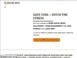 Sites similar to zenbizboss.com